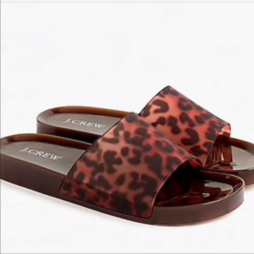 J Crew tortoise sandals